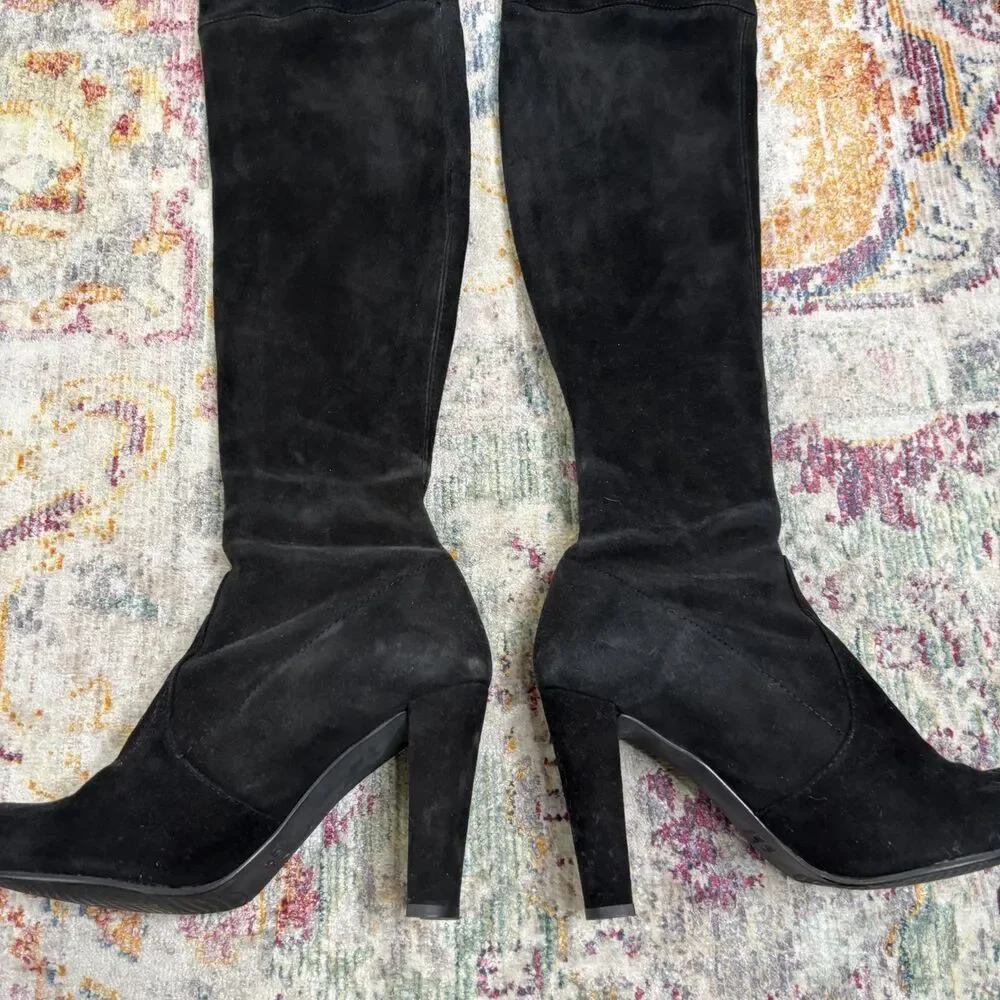 Stuart Weitzman Highland Suede Over Knee Boots